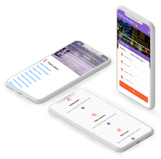 FlyThaiSmiles mobile app